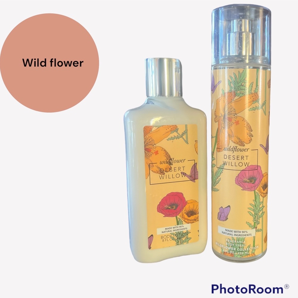 Wildflower body lotion & Body mist